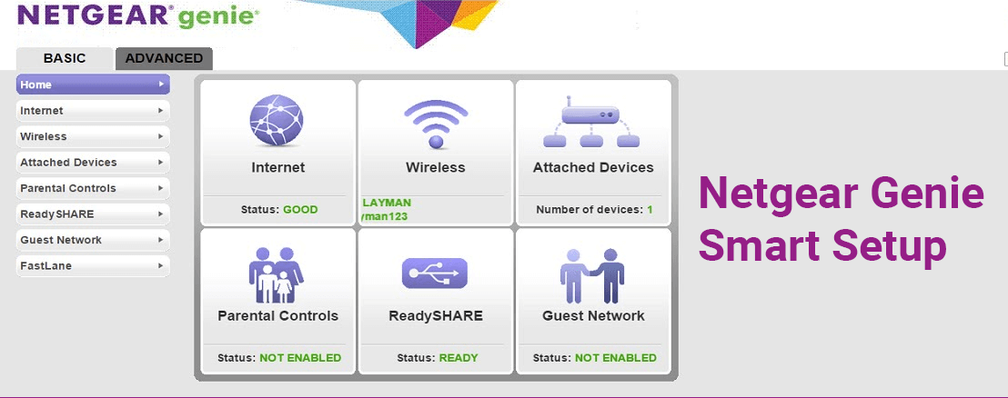 Netgear Genie Setup